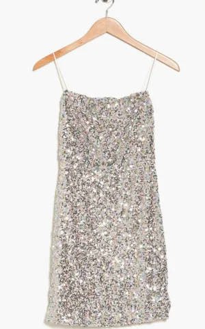 Sequin Elodie Minidress thumbnail 1