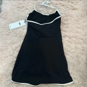 Alo Yoga Softsculpt Halter Tennis Dress Small NWT thumbnail 7