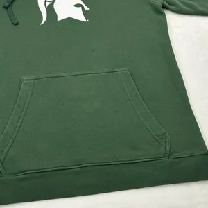 Michigan State Spartans NCAA Green Nike Pullover Hoodie Sweatshirt size S/M thumbnail 3