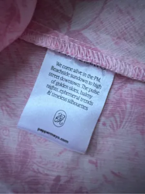Peppermayo NWT Tara Maxi Dress Open Back Maxi Dress in Pink Print Size 12 thumbnail 12