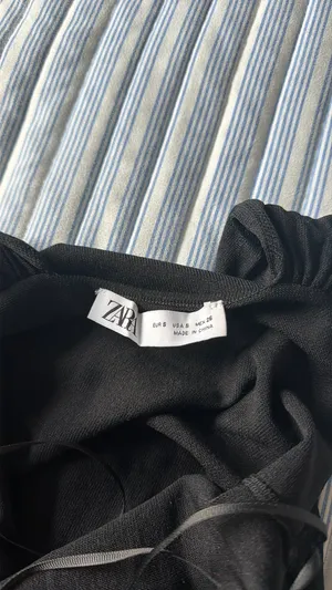 ZARA Black Dress thumbnail 4