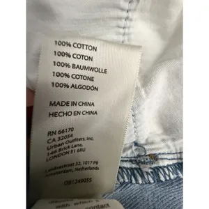 We The Free Shorts Free People 30 Distressed Cutoff Denim High Button Fly HH11-3 thumbnail 3
