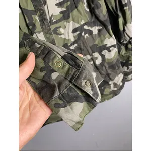 Time And Tru Womens Camo Snap Button Up Shirt Long Sleeve Size Large NWOT thumbnail 3