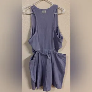 LEVI’S Rydon Cutout Romper in Dusty Persian Violet NWT thumbnail 4