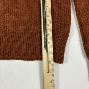 ASTR The Label Sweater Womens Medium Brown Acrylic Nylon Wool Crew Neck Pullover thumbnail 4