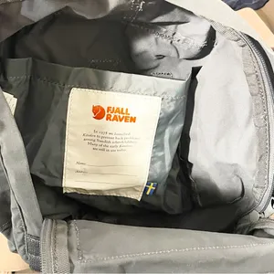 Fjällräven Unisex Kanken Mini Super Gray Geniune Book Outdoor Backpack Bag thumbnail 3