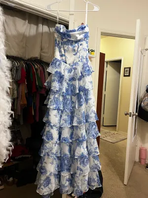 Windsor Prom Dress Blue thumbnail 6
