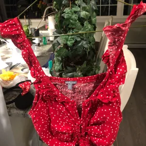 Charlotte Russe Polkadot Crop Top thumbnail 2