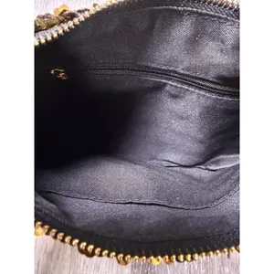 Anthropologie Gold Sequin Crescent Bag NEW thumbnail 8