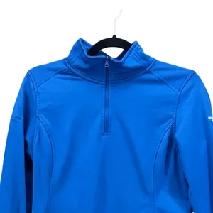 The North Face Q Zip Pullover‎ Blue Small thumbnail 3