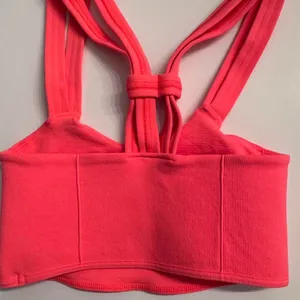Free People Movement On The Radar Sports Bra Neon Coral Size XS/S‎ NWOT MSRP $48 thumbnail 5