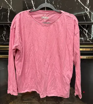 Free People We the Free Pink Tshirt Top 100% Cotton thumbnail 1