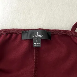 Lulus Sweetest Admirer Burgundy Ruched Surplice Maxi Dress thumbnail 6