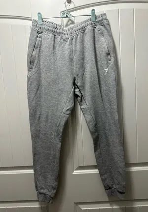 Gymshark Grey Thin Sweatpants thumbnail 1