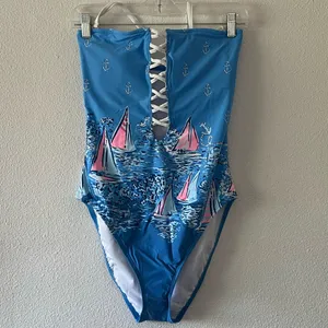 {Lilly Pulitzer} Brand New Novi Strapless One-Piece Swimsuit thumbnail 7