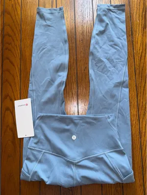 Lululemon Align With Pockets High-Rise 25” Steel Blue Size 4 NWT thumbnail 1