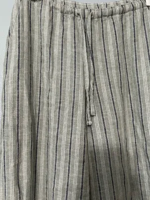 Hollister Linen-Blend Pull-On Baggy Pants || M Long thumbnail 6