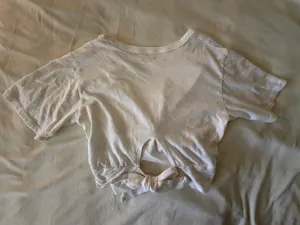 Aerie Short Sleeve Wrap Shirt thumbnail 4