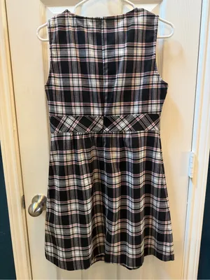 Speechless Black and White Plaid Sundress with Pockets thumbnail 2