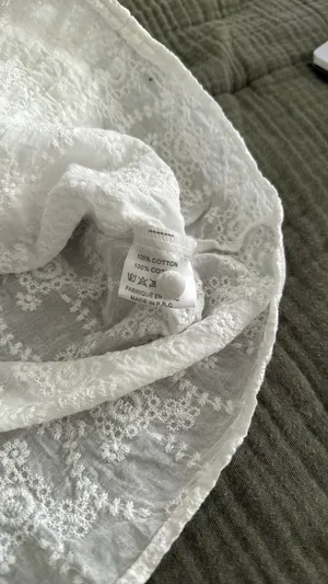 Easy Clothes White Eyelet Top thumbnail 5