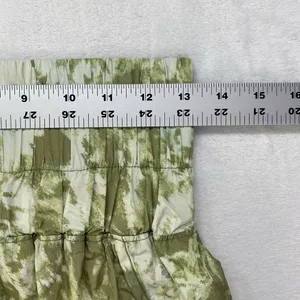 Free People Movement Sz M The Way Home Running Short Sage Tie Dye‎ Green-flawed thumbnail 2