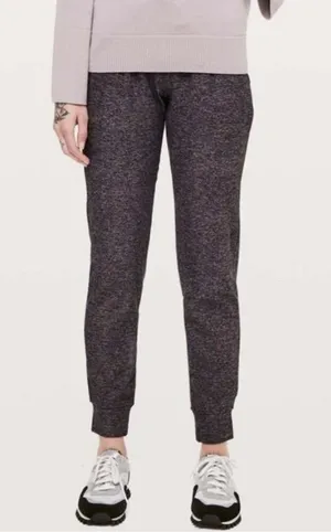 Lululemon Ready To‎ Rulu Pant Heathered Spanish Rose Black Size 2 thumbnail 1