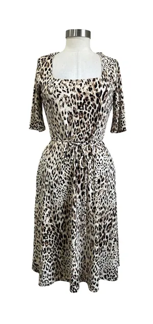 Banana Republic Square Neck Wrinkle‎ Resistant Dress Pockets Workwear Size Small thumbnail 1