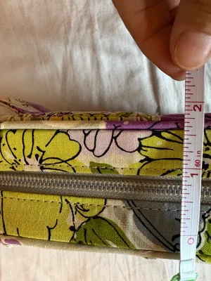 Vera Bradley Watercolor Tech Organizer Floral Quilted Travel Electronics Case thumbnail 5