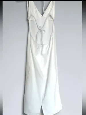Frankie’s Bikinis Benetar white terry halter dress NWT thumbnail 6