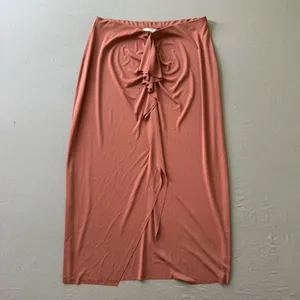 H&M Jersey Ruffle GUSSET-PANEL Midi Skirt thumbnail 4