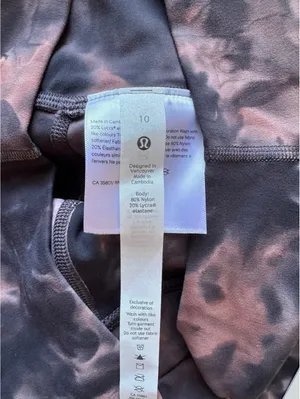 Lululemon Align High Rise 28” Diamond Dye Pink Pastel Size 10 NWT thumbnail 6