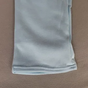 NEW Baby Blue Pull On Waist Open Straight Leg Sweatpants Size XXL #260784 thumbnail 2