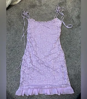 Lucy in the Sky Purple Mini Dress thumbnail 1