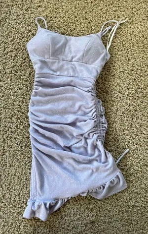 Purple Homecoming Dress thumbnail 1