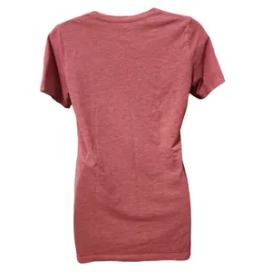 Vans Deep Red V-neck Tee Size Small thumbnail 3