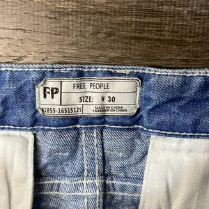 Free People Sweet‎ Surrender Denim Shorts Size 30 thumbnail 6