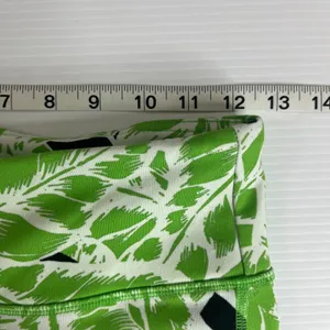 Alo Yoga XXS Green Tropical Print High Waisted Stirrup Leggings Black Stretch thumbnail 6
