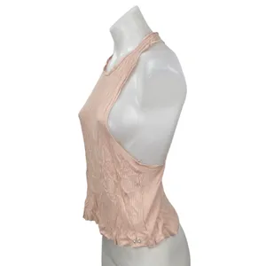 Alo Yoga Coral Peach Pink Racerback Workout Running Athletic Tank Top Size S thumbnail 2