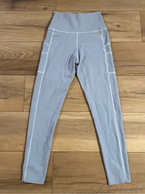 OFFLINE By Aerie Goals High Waisted Double Pocket Legging | Coast (Blue) thumbnail 4