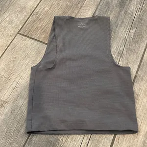 Beyond Yoga Black and White Striped Top thumbnail 3