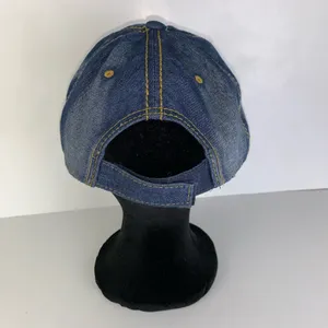 Hat Republic Sexy blue Denim Fashion Baseball Cap Rhinestone Women’s Sport Hat thumbnail 4