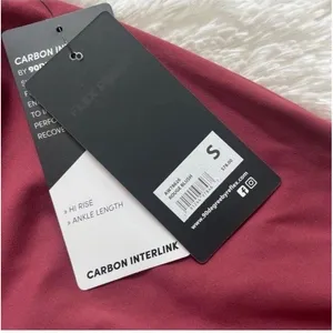 90 Degree by Reflex Carbon Interlink High Rise Ankle Leggings Rouge Blush S thumbnail 5
