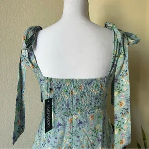 The Refinery NWT Abby Ann Floral Mini Dress thumbnail 6