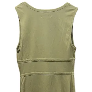Urban Outfitters Ramona Corset‎ Knit Mini Dress Moss Green Size Large thumbnail 9