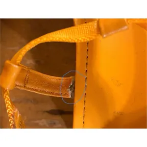 Lands’ End ankle strap slide, tangerine size 6 ￼ thumbnail 7
