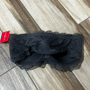 Spanx gray lace bralette small NWT thumbnail 4