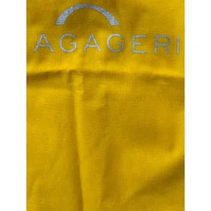 La Bagagerie Paris Yellow Drawstring Dust Bag Large‎ Handbag Storage Pouch 18x22 thumbnail 5