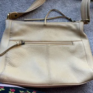Leather Crossbody Bag Tan Neutral Everyday Floral Cutout The Sak thumbnail 2