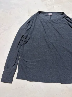Calia Long Sleeve Crewneck Shirt gray medium thumbnail 2