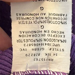 Champion Women's Large‎ Purple Crewneck Sweatshirt Spell Out Logo thumbnail 11